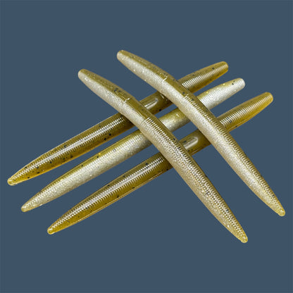 Boomstick is a senko-style stickbait for flipping, skipping, and casting, displayed in GP Flash for different fishing conditions in freshwater fishing. Great addition to any anglers tackle box