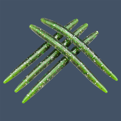 Soft Plastic Stick Worm Knockout
