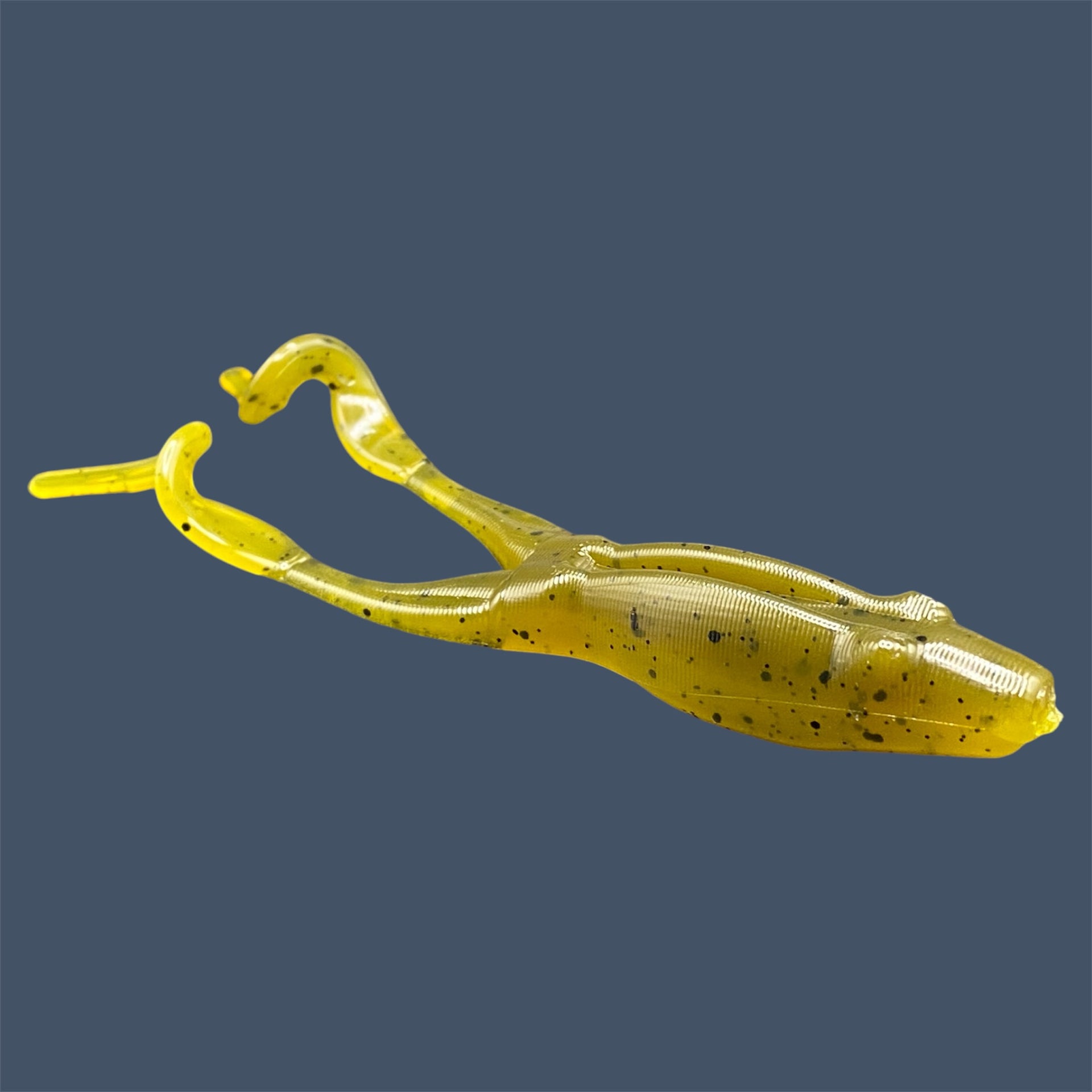 copper frog plastic fish lure Soft Plastic Frog Watermelon Red Pearl