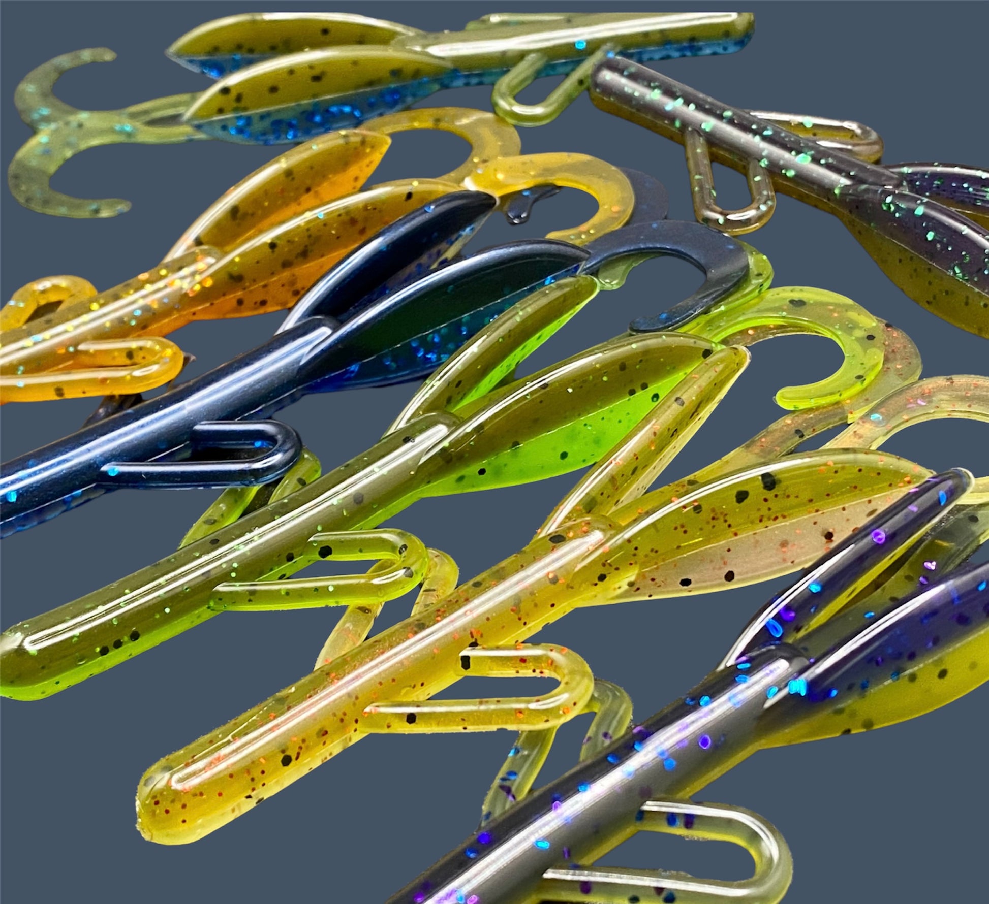 brush hog fishing lure Battle Hawg Watermelon Red Pearl